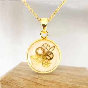 Naszyjnik z trybikami zegarka – Botanica Verde